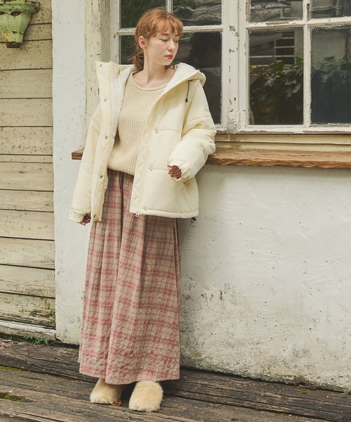 「Crisp」 ブルゾン FREE アイボリー レディース_画像2