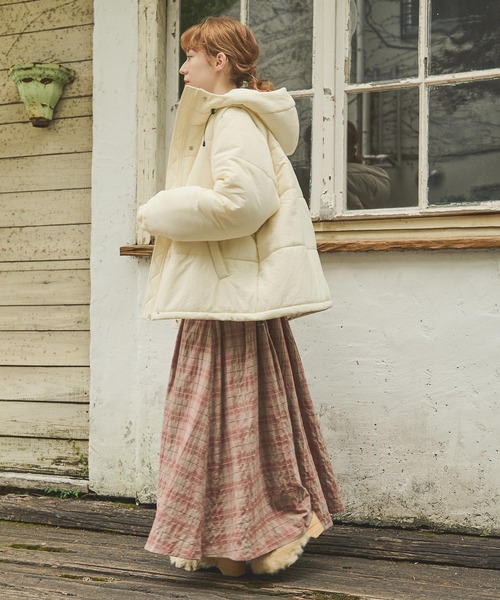 「Crisp」 ブルゾン FREE アイボリー レディース_画像3