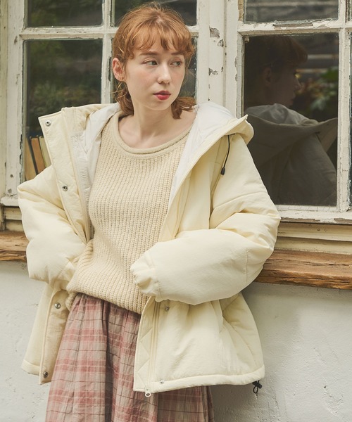 「Crisp」 ブルゾン FREE アイボリー レディース_画像4