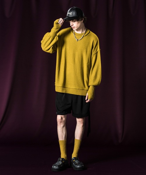 glamb（グラム） 長袖ニット L ブラック メンズ : ZOZOTOWN Yahoo!店