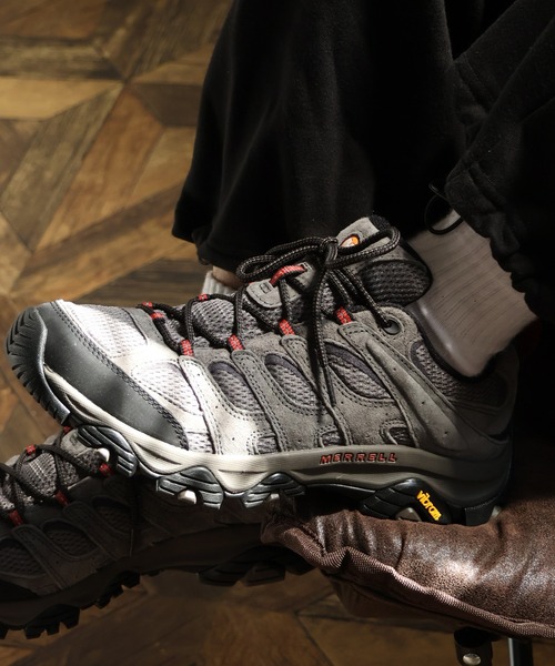 MERRELL（メレル） 撥水 スニーカー 「MERRELL/メレル」MOAB 3 BELUGA