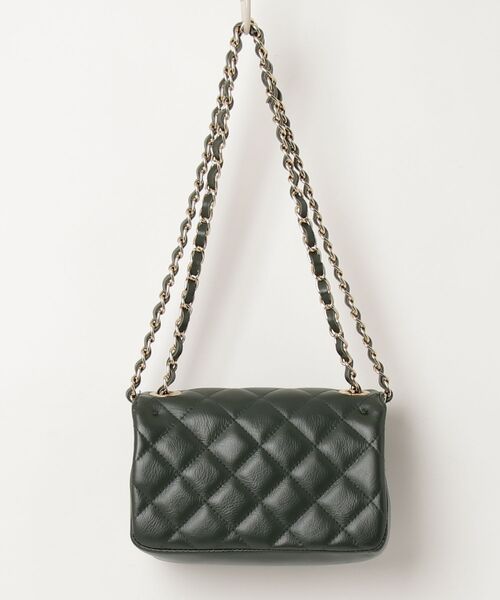 「AULENTTI」 キルティングショルダーバッグ - グリーン レディース_画像2