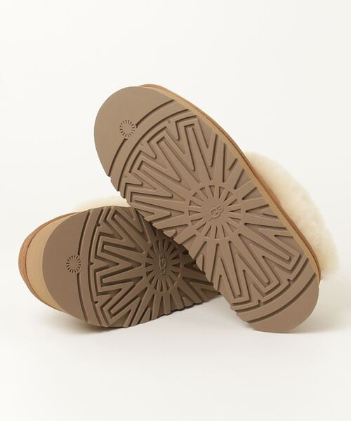 「UGG」 ムートンブーツ 8 ダークグレー レディース_画像3