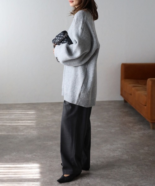 「Bonjour Sagan」 「andpearch.」長袖ニット FREE ミント レディース_画像8