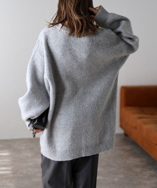 「Bonjour Sagan」 「andpearch.」長袖ニット FREE ミント レディース_画像9