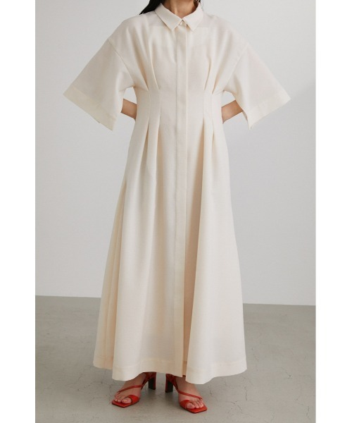 「STYLEMIXER」 シャツワンピース SMALL ネイビー レディース_画像2