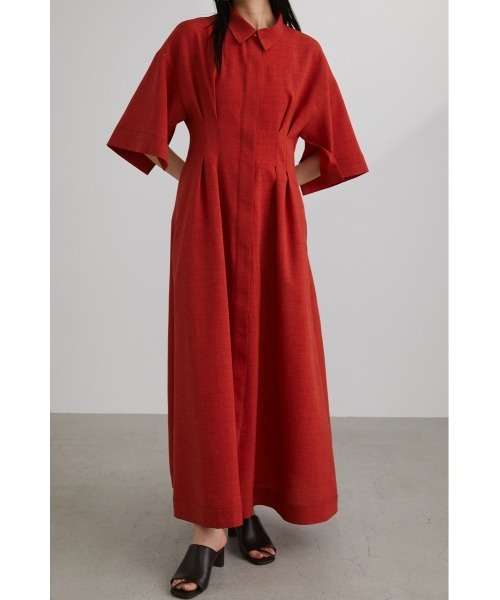 「STYLEMIXER」 シャツワンピース SMALL ネイビー レディース_画像3