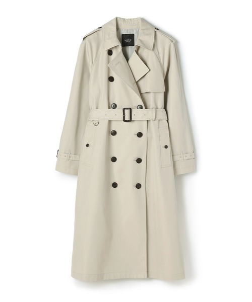 「N.O.R.C by the line」 トレンチコート S チョコ レディース_画像3