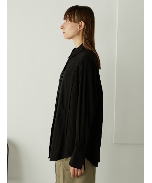 「LA PEAU DE GEM」 長袖シャツ FREE ベージュ レディース_画像3