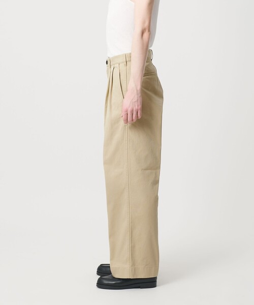BEAUTY＆YOUTH UNITED ARROWS ワイドパンツ チノパン HI-LINE 3PLY