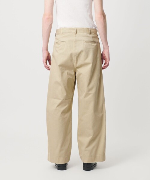BEAUTY＆YOUTH UNITED ARROWS ワイドパンツ チノパン HI-LINE 3PLY