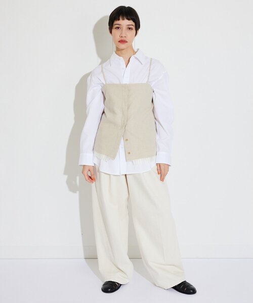 THE PAUSE ブラウス シャツ 「THE PAUSE」キャミブラウス レディース