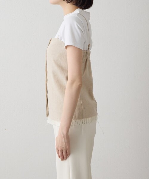 THE PAUSE リネンシャツ ブラウス シャツ 「THE PAUSE」キャミブラウス