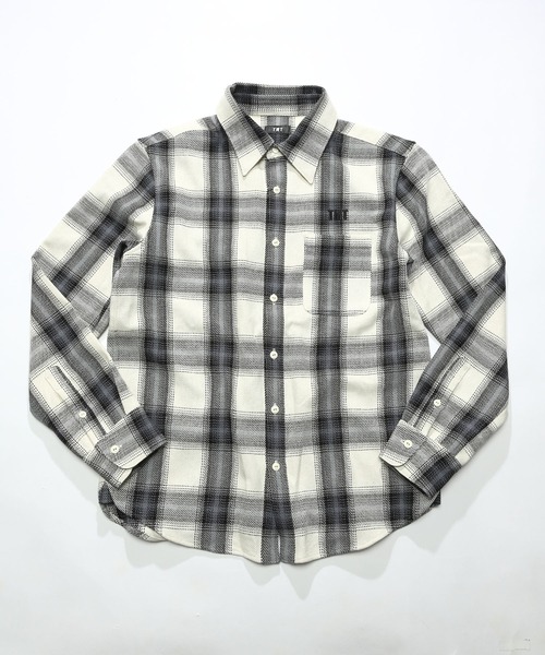 「TMT」 長袖シャツ LARGE イエロー メンズの画像