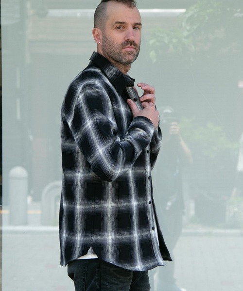 「TMT」 長袖シャツ LARGE イエロー メンズの画像