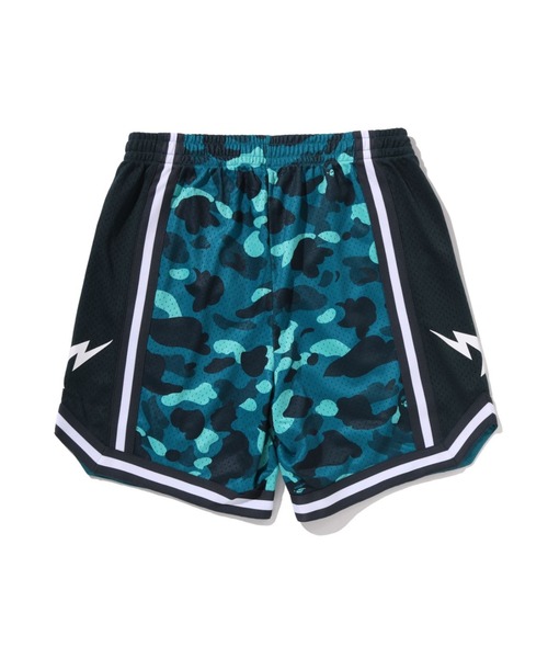 A BATHING APE（アベイシングエイプ） パンツ COLOR CAMO MESH RELAXED
