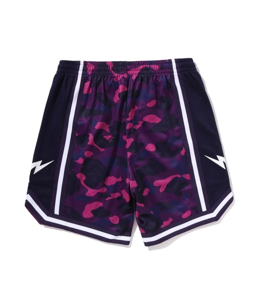 A BATHING APE（アベイシングエイプ） パンツ COLOR CAMO MESH RELAXED