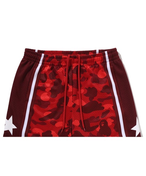 A BATHING APE（アベイシングエイプ） パンツ COLOR CAMO MESH RELAXED