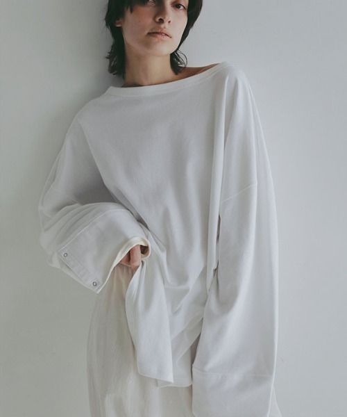 ETRE TOKYO ボートネックカフスロンTee ZOZO限定カラー 完売品 ETRE TOKYO（エトレトウキョウ） tシャツ 「ZOZO限定カラー」ボート