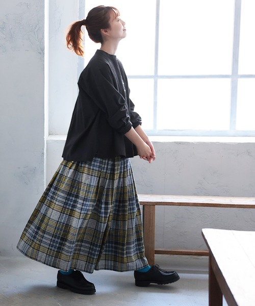 「soulberry」 フレアスカート 3L スミクロ レディース_画像2