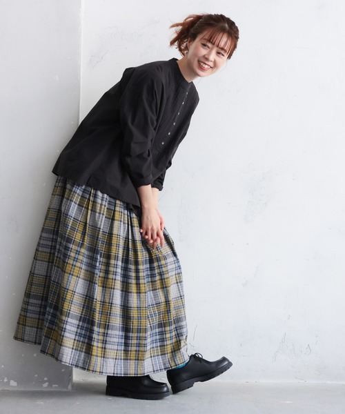 「soulberry」 フレアスカート 3L スミクロ レディース_画像6