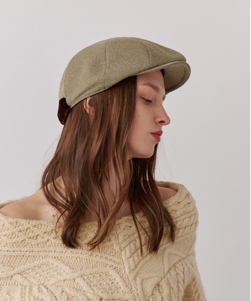 「Chapeau d' O」 ハンチング M/57.5cm ベージュ レディース_画像5