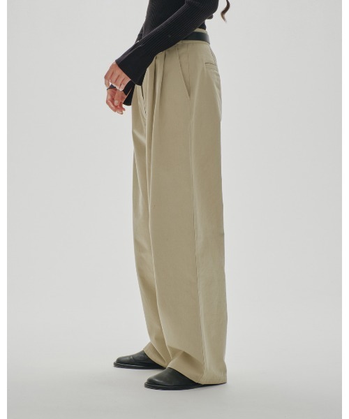 「TODAYFUL」 チノパンツ 38inch ベージュ レディース_16