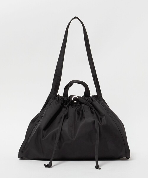 【新品・未使用】Hvisk 巾着バッグ HVISK（ヴィスク） ハンドバッグ POKE MATTE SATIN BEADS ポーク