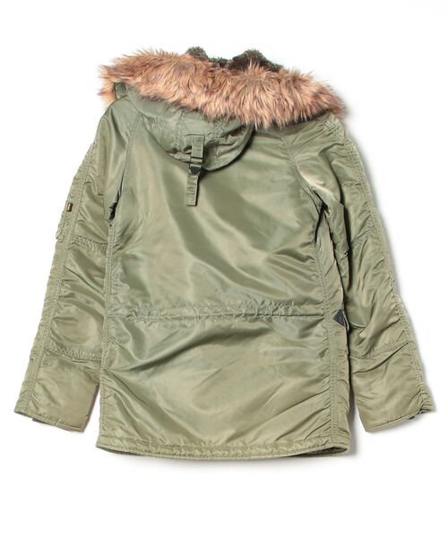 「Alpha Industries」 ブルゾン S グリーン レディース_画像2