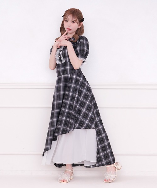 「apres jour」 ロングスカート X-LARGE ブラック系その他 レディース_画像4