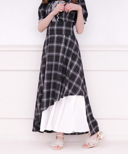 「apres jour」 ロングスカート X-LARGE ブラック系その他 レディース_画像5