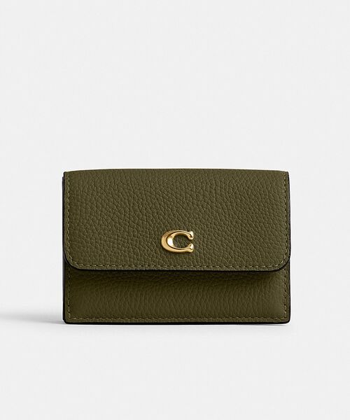 COACH（コーチ） 財布 ONE グリーン系その他 レディース : ZOZOTOWN