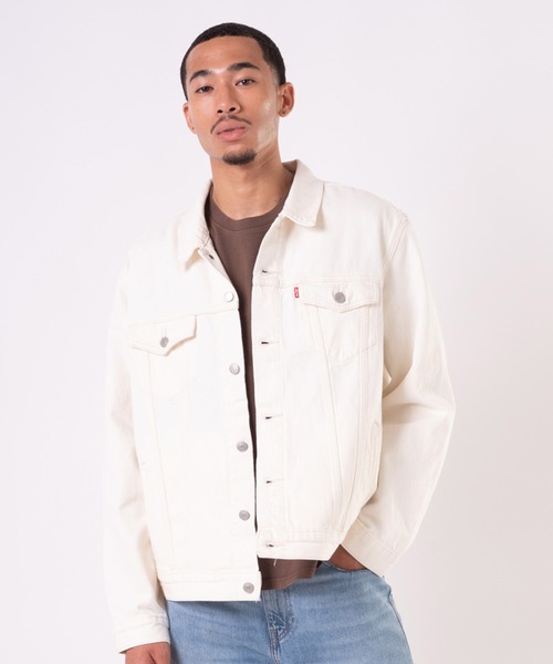 Levi's（リーバイス） デニムジャケット L ホワイト メンズ : ZOZOTOWN