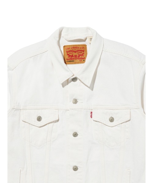 Levi's（リーバイス） デニムジャケット L ホワイト メンズ : ZOZOTOWN