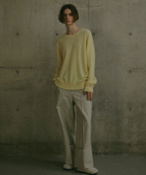 「ETRE TOKYO」 パンツ S アイボリー レディース_画像3