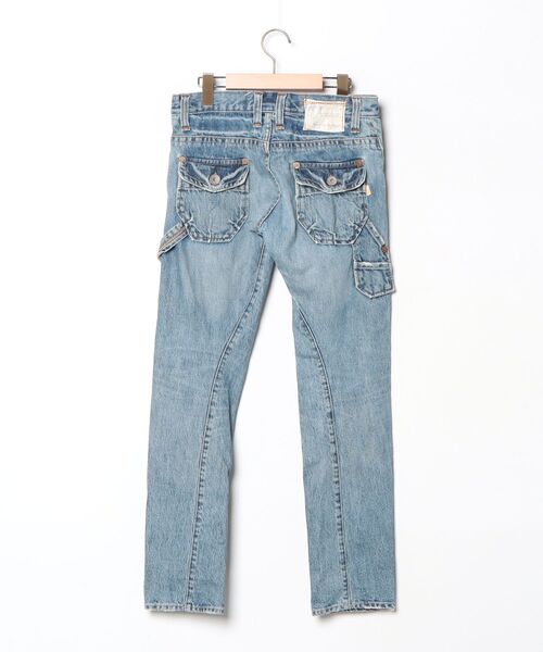「Westwood Outfitters」 デニムパンツ M ブルー レディース_画像2