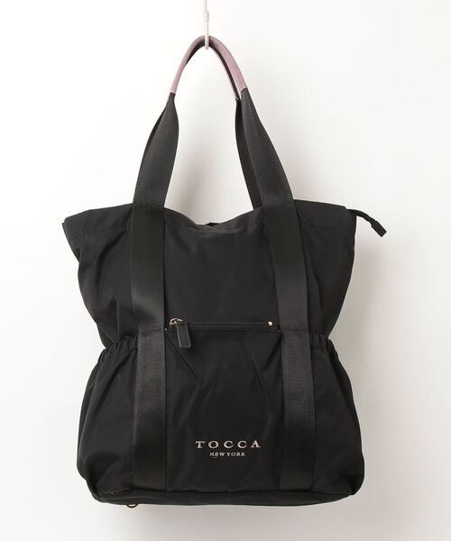 未使用 トートバック TOCCA 2way ブラック ショルダーバック 黒 TOCCA（トッカ） 2WAYバッグ F ブラック レディース : ZOZOTOWN Yahoo