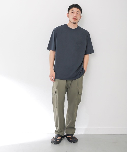 「EKAL」 半袖Tシャツ MEDIUM ブラック メンズ_画像4