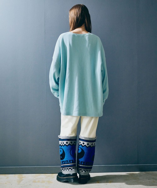 「RNA」 スウェットパンツ MEDIUM ブラック レディース_画像8