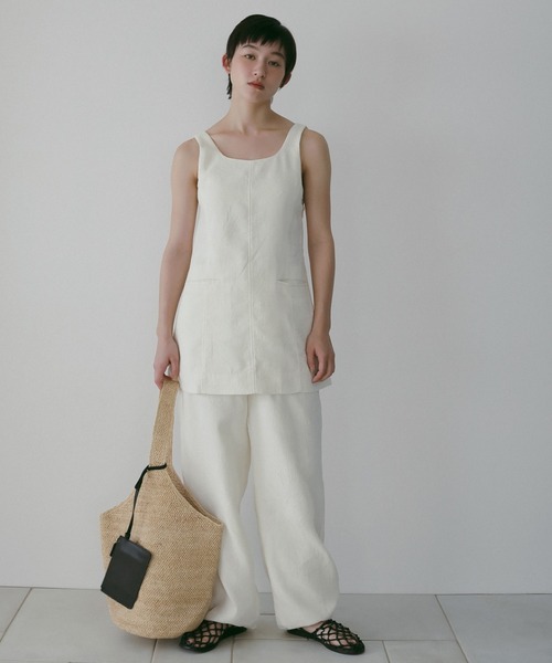 anuke（アンヌーク） パンツ anuke Jacquard Drawstring Pants 