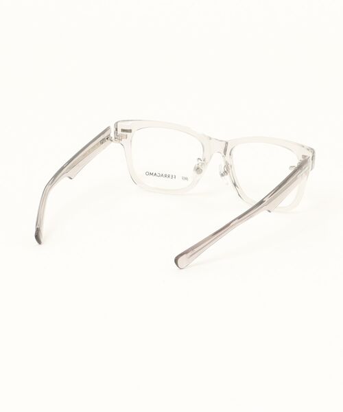 伊達メガネ メガネ 眼鏡 「FERRAGAMO/フェラガモ」 999.9 フォーナインズ コラボ スクエア メガネ SF9016 057の画像
