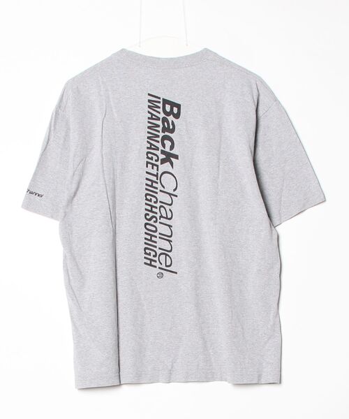 「Back Channel」 半袖Tシャツ L グレー メンズ_画像2