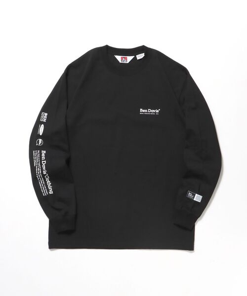 「BEN DAVIS/WHITE LABEL」 長袖Tシャツ LARGE グレー系その他 メンズ_画像5