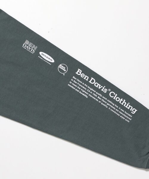 「BEN DAVIS/WHITE LABEL」 長袖Tシャツ LARGE グレー系その他 メンズ_画像6