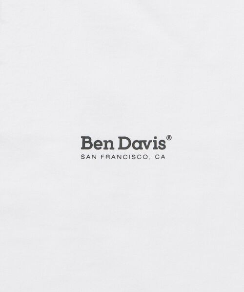 「BEN DAVIS/WHITE LABEL」 長袖Tシャツ LARGE グレー系その他 メンズ_画像9