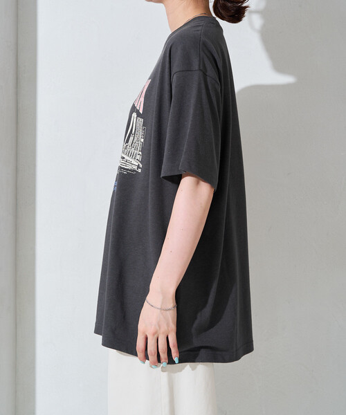貴重OnLabsTokyo ブラックTシャツレディースS限定Tシャツ FREAK'S STORE（フリークスストア） tシャツ 限定展開 ビンテージ