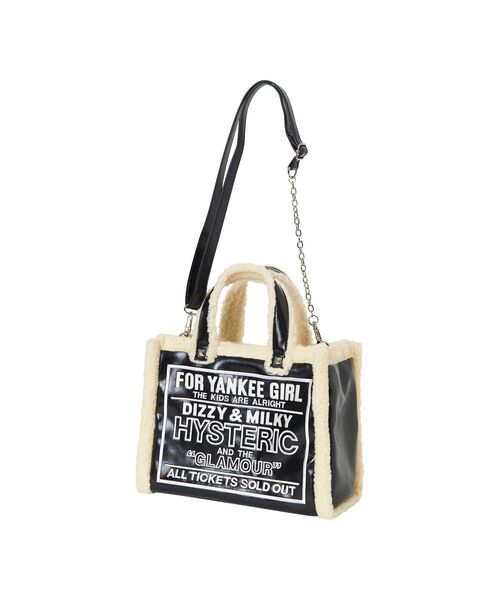 HYSTERIC GLAMOUR（ヒステリックグラマー） 2WAYバッグ FREE ブラック 