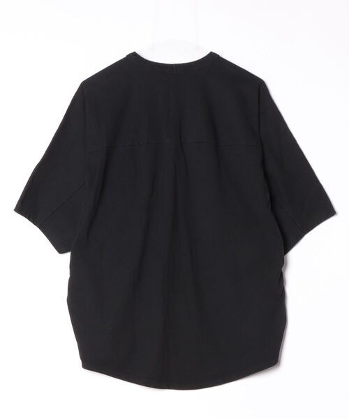 「ATON」 半袖Tシャツ 2 ブラック メンズ_画像2