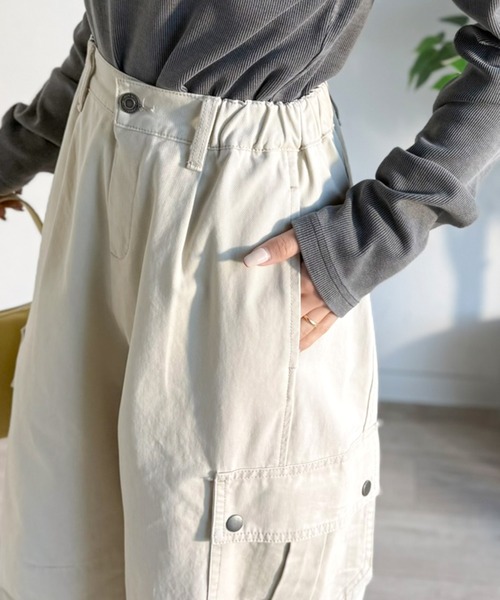 「Java」 カーゴパンツ LARGE チャコール レディース_画像5