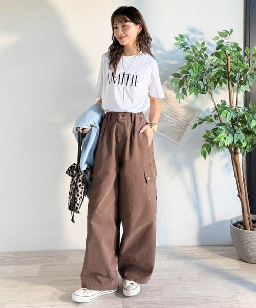 「Java」 カーゴパンツ LARGE チャコール レディース_画像8